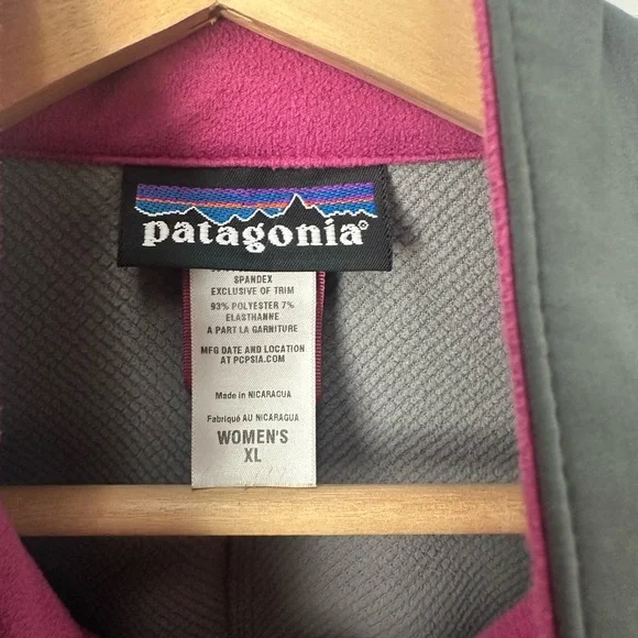 Patagonia Women’s Gray Soft-Shell Jacket Size XL - Picture 5 of 6